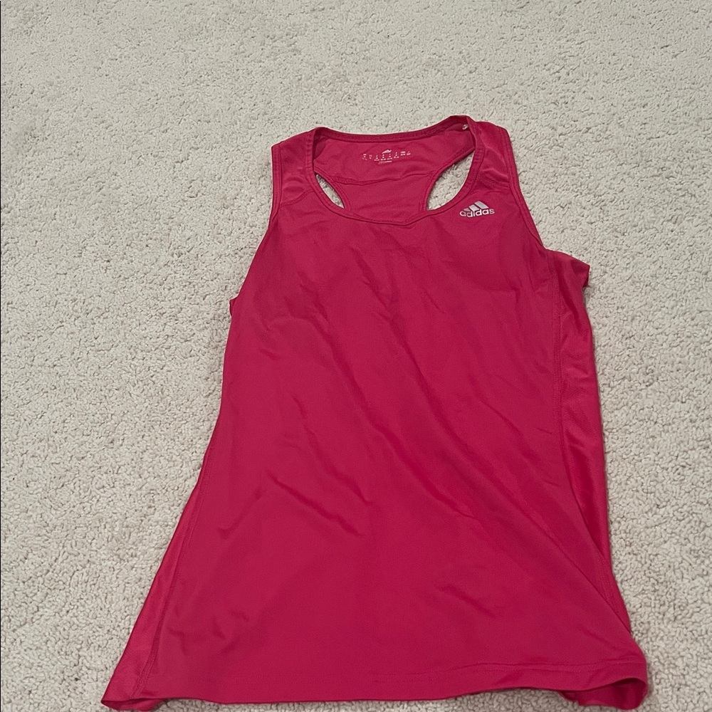 Adidas Women's Pink Tank Top size Medium